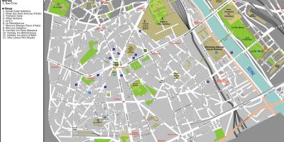 Mapa 13. arrondissement Paríža