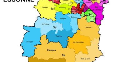 Mapa Essonne