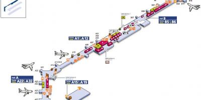 Mapa Južnej Orly airport